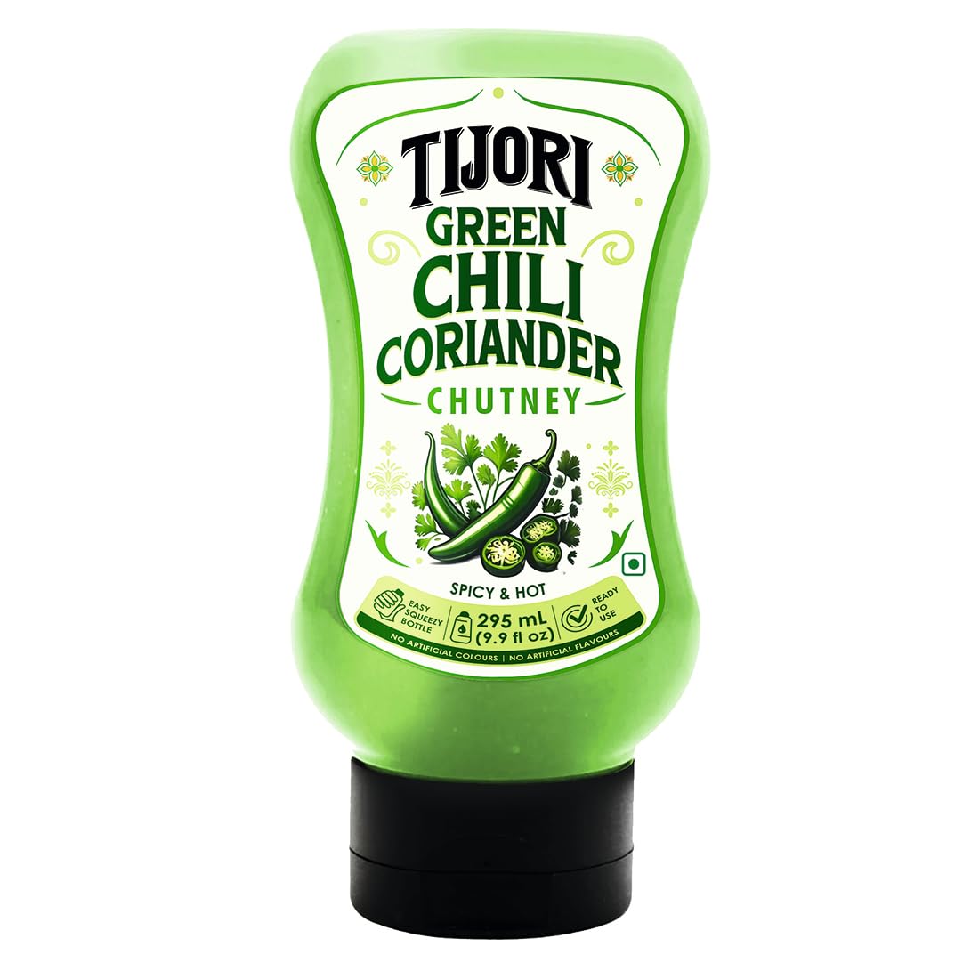 TIJORI GREEN CHILI CORIANDER CHUTNEY 295 ML